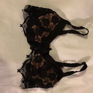 Black Lace bikini top